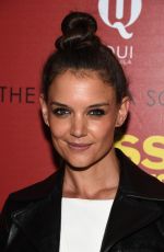 KATIE HOLMES at Miss Meadows Screening in New York