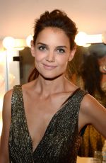 KATIE HOLMES on the Backstage of Late Show With David Letterman