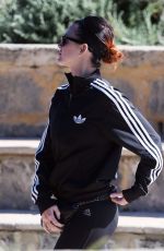 KATY PERRY in Leggings Out and About in Perth 0811