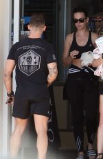 KATY PERRY in Leggings Out and About in Perth 0811