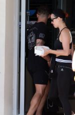 KATY PERRY in Leggings Out and About in Perth 0811