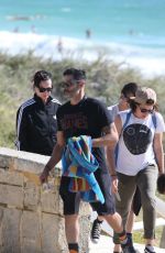 KATY PERRY in Leggings Out and About in Perth 0811