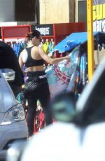 KATY PERRY in Leggings Out and About in Perth 0811