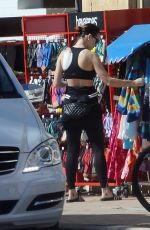KATY PERRY in Leggings Out and About in Perth 0811