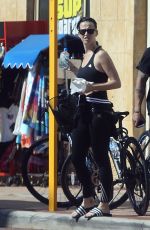 KATY PERRY in Leggings Out and About in Perth 0811