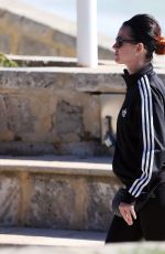 KATY PERRY in Leggings Out and About in Perth 0811