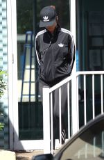 KATY PERRY in Spandex Out and About in Sydney