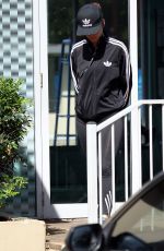 KATY PERRY in Spandex Out and About in Sydney