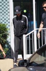 KATY PERRY in Spandex Out and About in Sydney