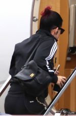KATY PERRY Leaves Sydney in Private Jet