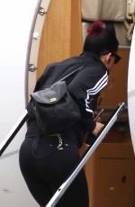 KATY PERRY Leaves Sydney in Private Jet