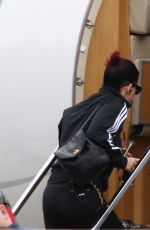 KATY PERRY Leaves Sydney in Private Jet