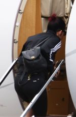 KATY PERRY Leaves Sydney in Private Jet