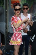 KATY PERRY Out and About in Torak, Australia