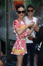 KATY PERRY Out and About in Torak, Australia