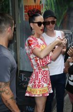 KATY PERRY Out and About in Torak, Australia