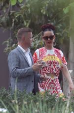 KATY PERRY Out and About in Torak, Australia