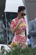 KATY PERRY Out and About in Torak, Australia