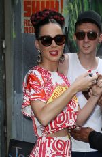 KATY PERRY Out and About in Torak, Australia