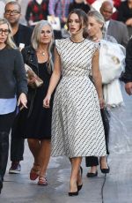 KEIRA KNIGHTLEY Arrives at Jimmy Kimmel Liva in Hollywood