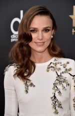 KEIRA KNIGHTLEY at 2014 Hollywood Film Awards