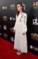 KEIRA KNIGHTLEY at 2014 Hollywood Film Awards