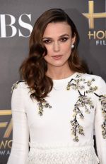 KEIRA KNIGHTLEY at 2014 Hollywood Film Awards