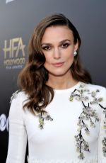 KEIRA KNIGHTLEY at 2014 Hollywood Film Awards
