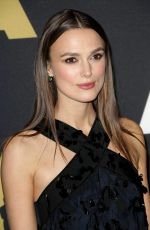 KEIRA KNIGHTLEY at AMPAS 2014 Governor’s Awards in Hollywood