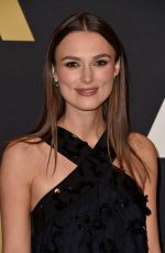 KEIRA KNIGHTLEY at AMPAS 2014 Governor’s Awards in Hollywood