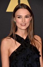 KEIRA KNIGHTLEY at AMPAS 2014 Governor’s Awards in Hollywood