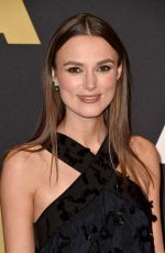 KEIRA KNIGHTLEY at AMPAS 2014 Governor’s Awards in Hollywood