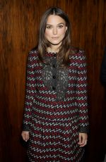 KEIRA KNIGHTLEY at The Imitation Game Photocall in New York