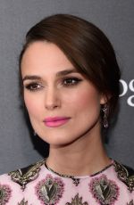 KEIRA KNIGHTLEY at The Imitation Game Premiere in New York