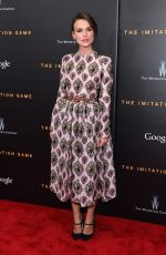 KEIRA KNIGHTLEY at The Imitation Game Premiere in New York