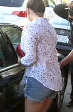 KELLY BROOK Heading to Lunch at Little Next Door in West Hollywood