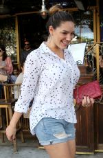 KELLY BROOK Heading to Lunch at Little Next Door in West Hollywood
