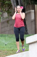 KELLY BROOK in Leggings Leaves a Gym in Los Angeles 1211