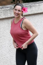 KELLY BROOK in Leggings Leaves a Gym in Los Angeles 1211