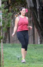 KELLY BROOK in Leggings Leaves a Gym in Los Angeles 1211
