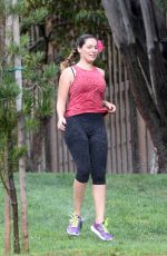 KELLY BROOK in Leggings Leaves a Gym in Los Angeles 1211