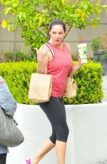 KELLY BROOK in Leggings Leaves a Gym in Los Angeles 1211