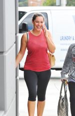 KELLY BROOK in Leggings Leaves a Gym in Los Angeles 1211