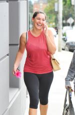 KELLY BROOK in Leggings Leaves a Gym in Los Angeles 1211