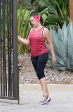 KELLY BROOK in Leggings Leaves a Gym in Los Angeles 1211