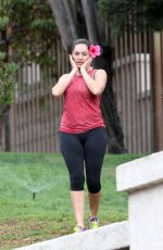 KELLY BROOK in Leggings Leaves a Gym in Los Angeles 1211