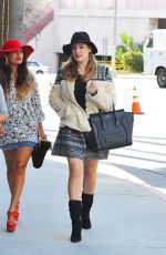 KELLY BROOK in Skirt Out Shopping in Los Angeles