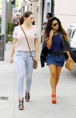 KELLY BROOK in Tgiht Jeans Out Shopping in Beverly Hills