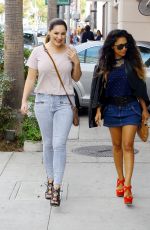 KELLY BROOK in Tgiht Jeans Out Shopping in Beverly Hills