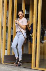 KELLY BROOK in Tgiht Jeans Out Shopping in Beverly Hills